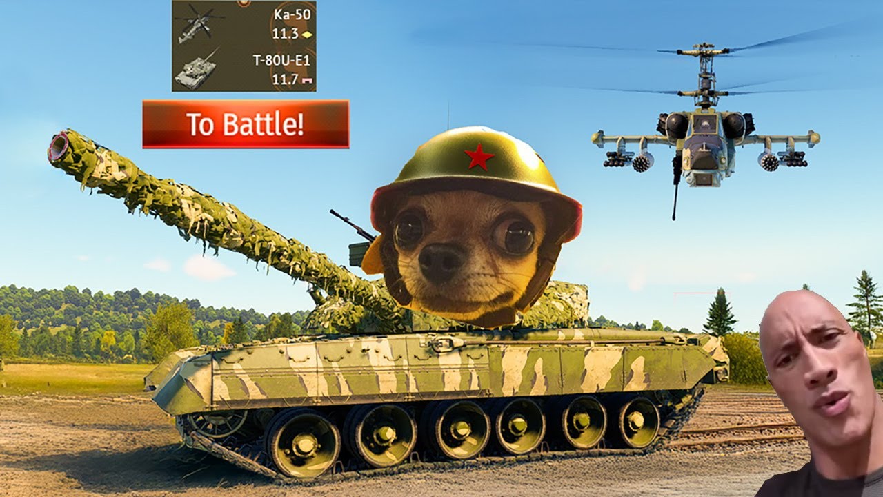 Ultimate Power Combo — T-80U-E1 & Ka-50 in War Thunder!💀
