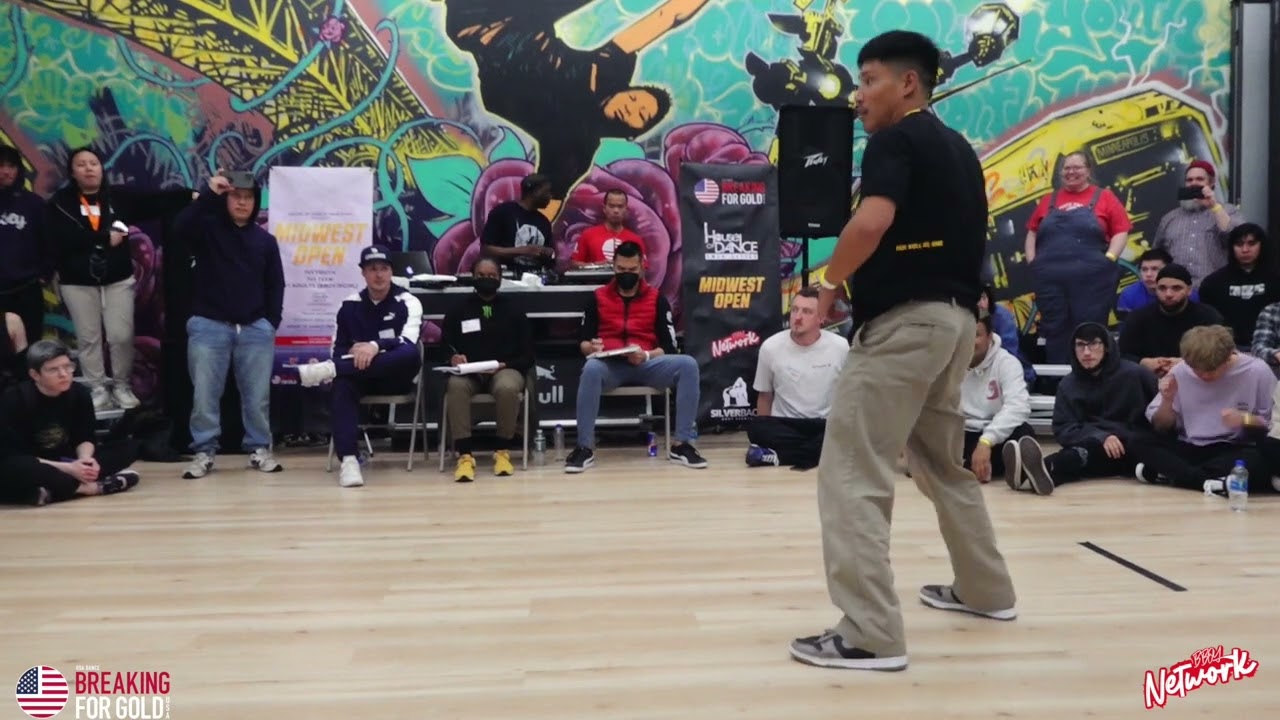 Run Vs Hijack - B-Boy Semis - Midwest Open - Breaking For Gold USA - USA Dance - B-Boy Network