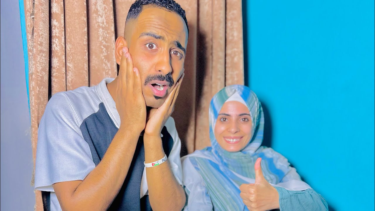 حكمت علي جوزي يحلق شعرو ودقنة 😱 متوقعتش شكلة بجد 😭🤯👇