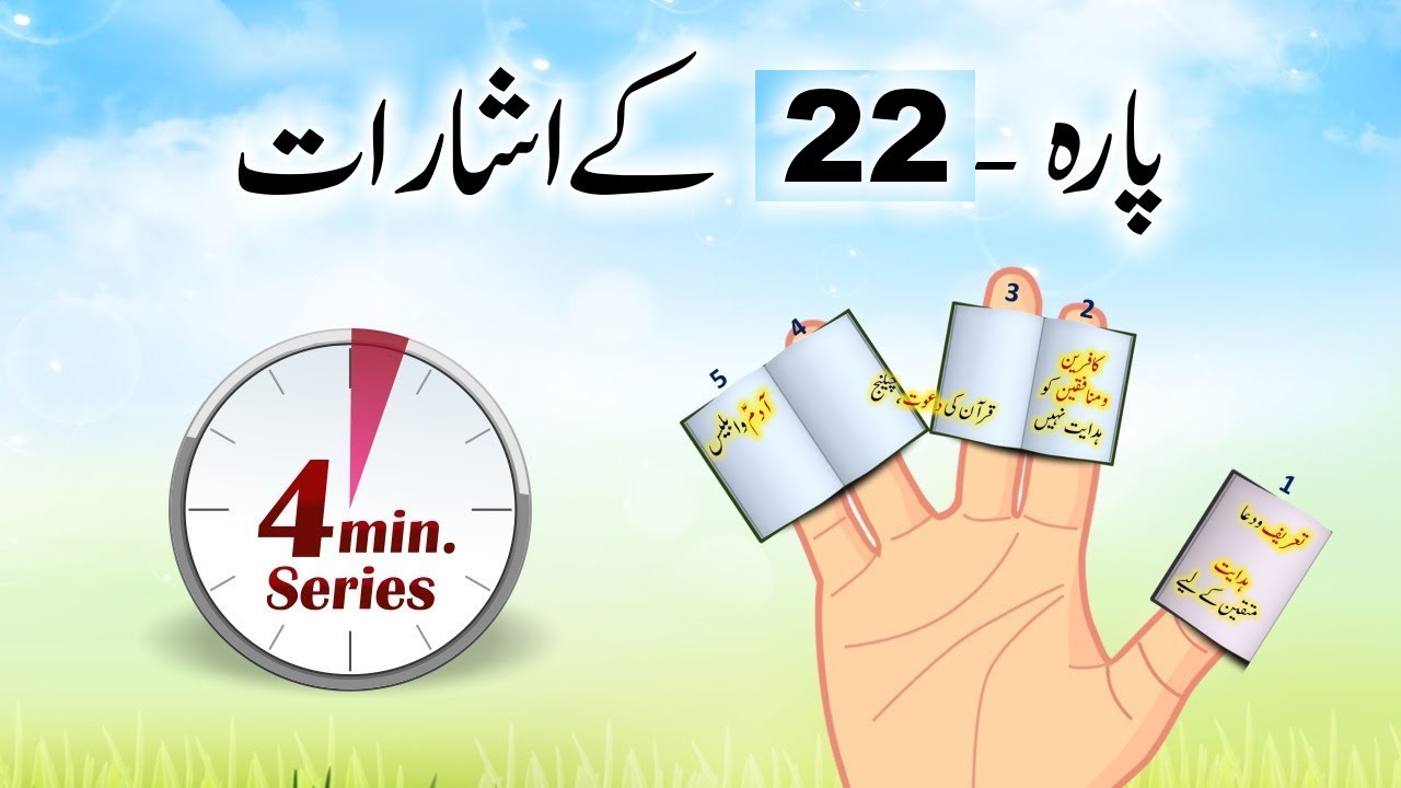 Quran Summary | Juz/part - 22 | پاره 22 كا خلاصه | Urdu | Prof. Abdulazeez Abdulraheem