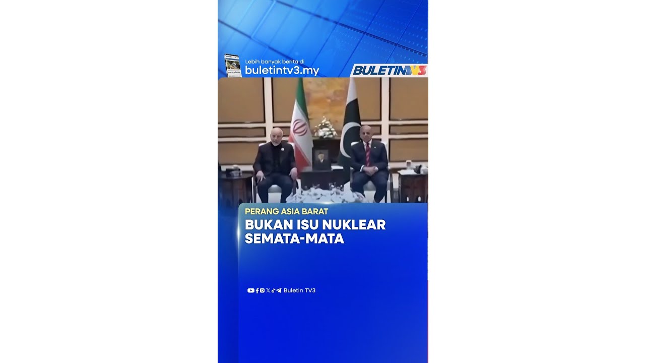 PERANG ASIA BARAT | Rundingan Iran-AS Di Islamabad Dedah Isu Sebenar, Bukan Nuklear Semata-Mata