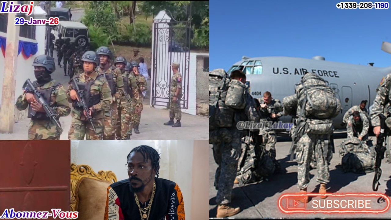 Sòlda Ameriken Haiti, USA deklare yo prè Pou sa. Dosye Vitèlòm FBI Militan Channmas pale sou sa