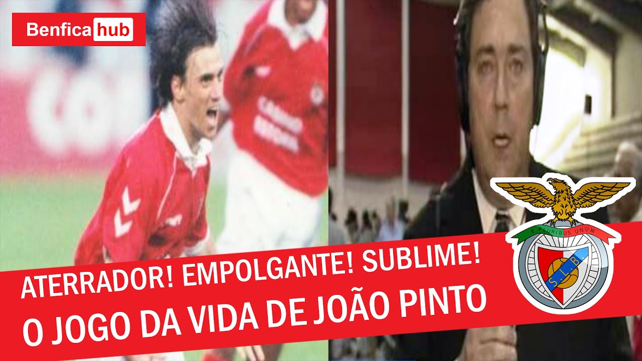 ANÁLISE DE GABRIEL ALVES À EXIBIÇÃO DE JOÃO PINTO NO 6-3 | SPORTING 3x6 BENFICA (1993/1994)