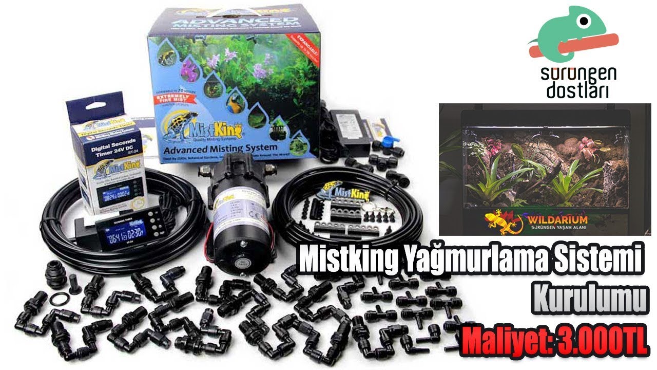 Mistking Yağmurlama Sistemi Kurulumu - Wildarium