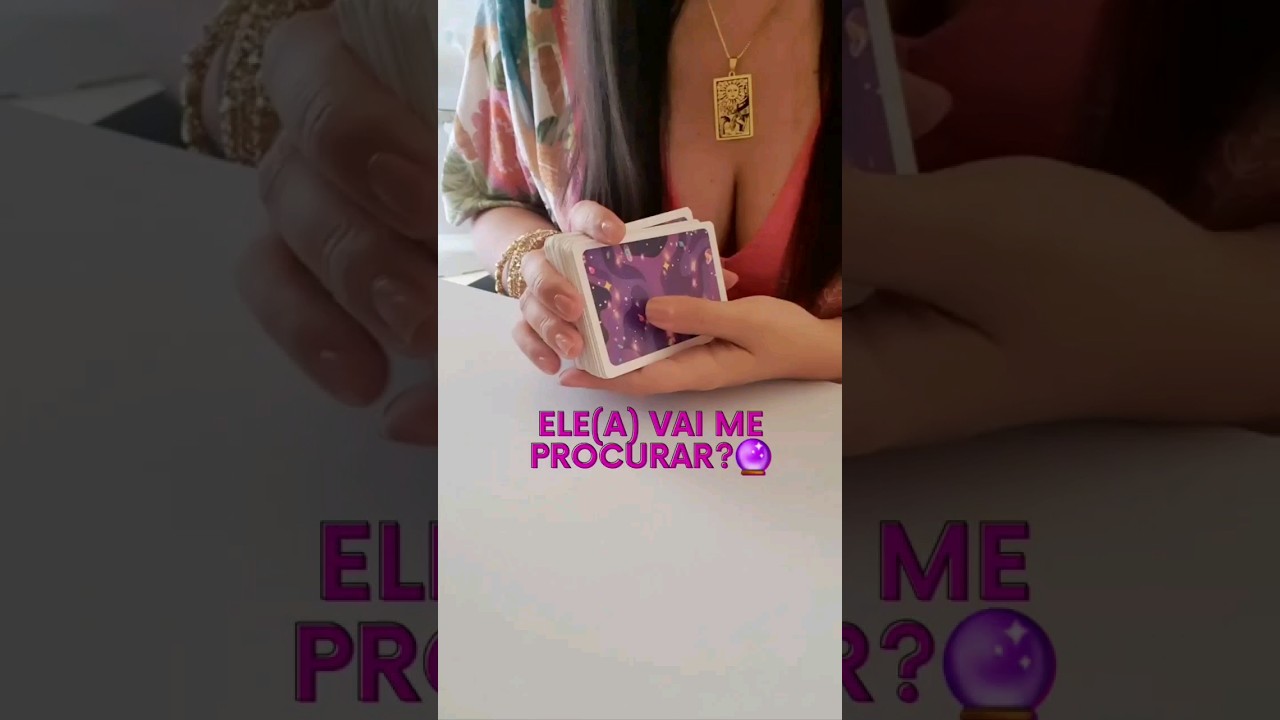 Ele(a) vai me procurar?