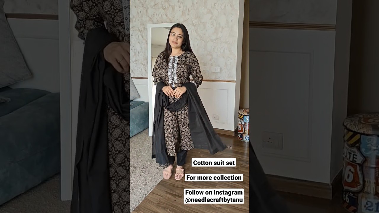 cotton suit set 