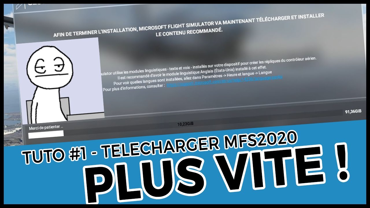 Tutorial #1  - Augmentez votre vitesse de téléchargement! - Microsoft flight simulator 2020
