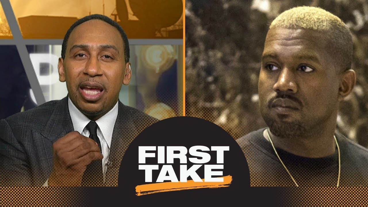 Stephen A. Smith strongly reacts to Kanye West's slavery comments on TMZ | First Take | ESPN