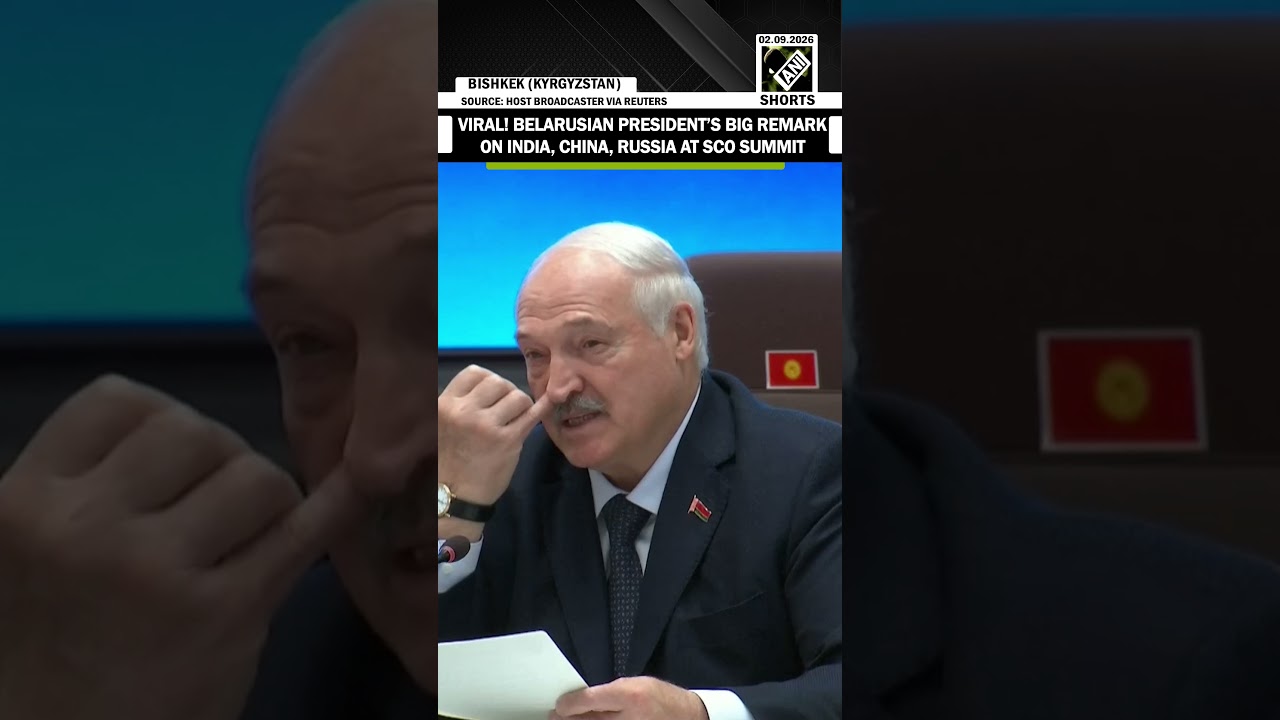 Belarusian President Lukashenko&rsquo;s big remark on India, China, Russia at 26th SCO summit goes viral