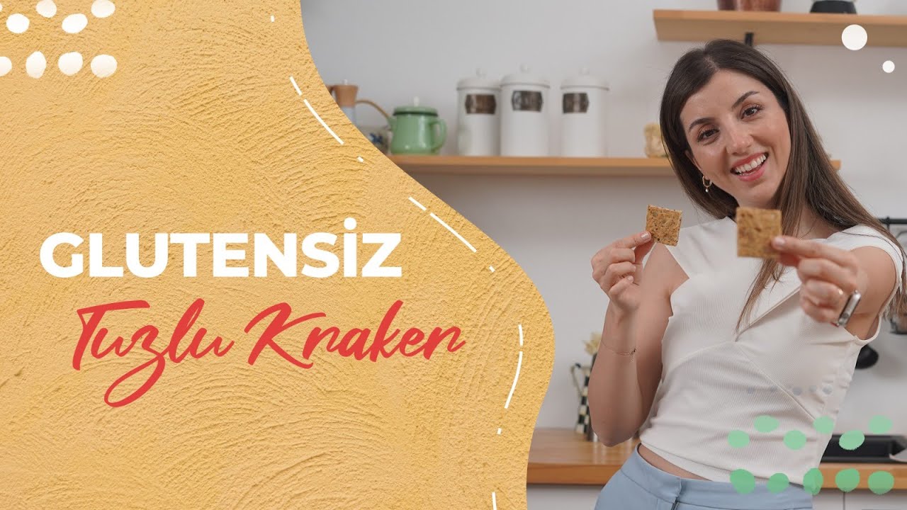 Glutensiz Tuzlu Kraker | Diyetisyen Betül Karakuş | #kraker #diyet