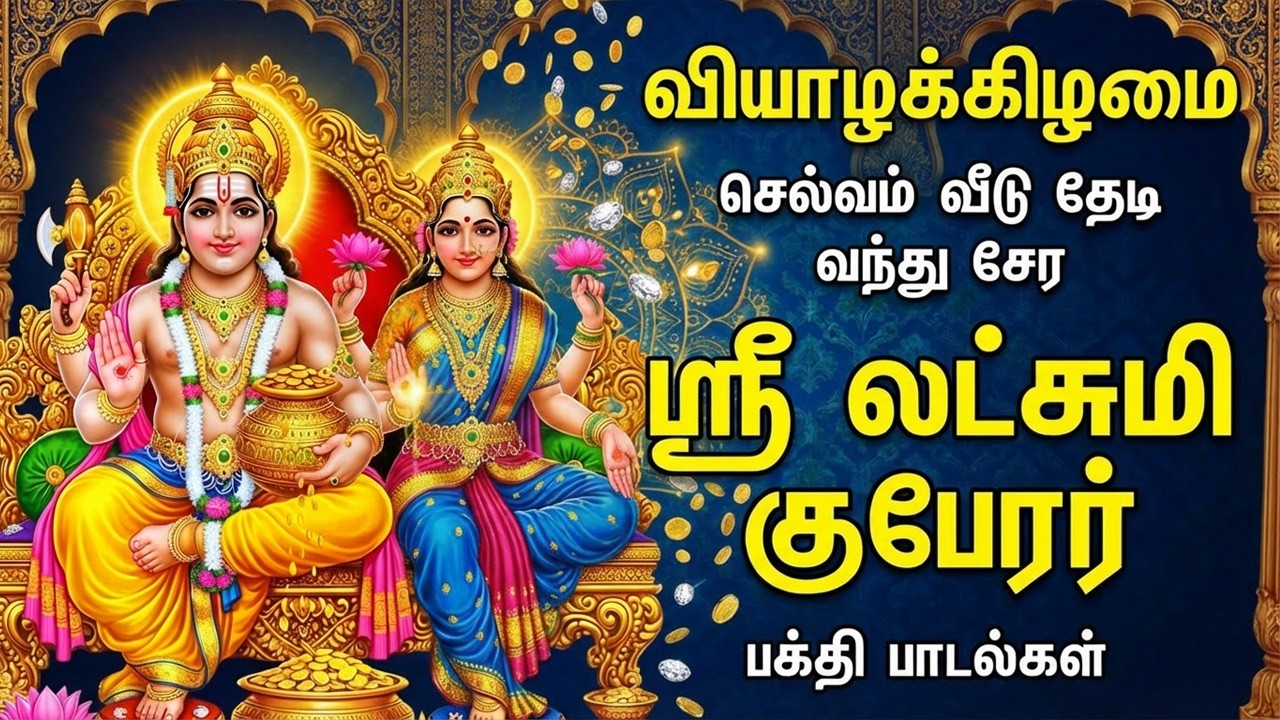 Powerful Laxmi Kubera Mantra 108 Times | Laxmi Kuber Mantra 🙏 | Laxmi Kubera Bhakti Padagal