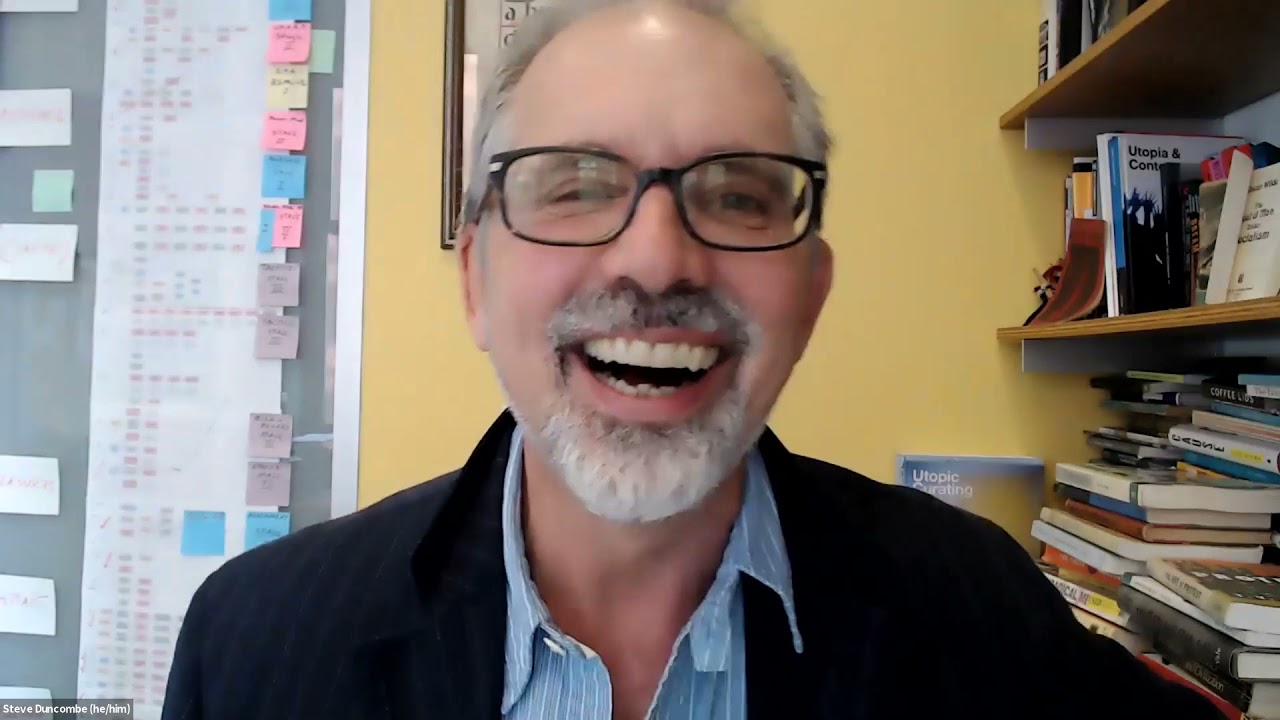 Conversations with Gallatin Faculty featuring Professor Stephen Duncombe