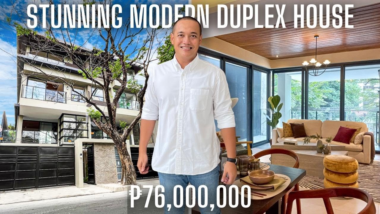 House Tour 301 | Stunning Modern Duplex House For Sale in Cubao, Quezon City