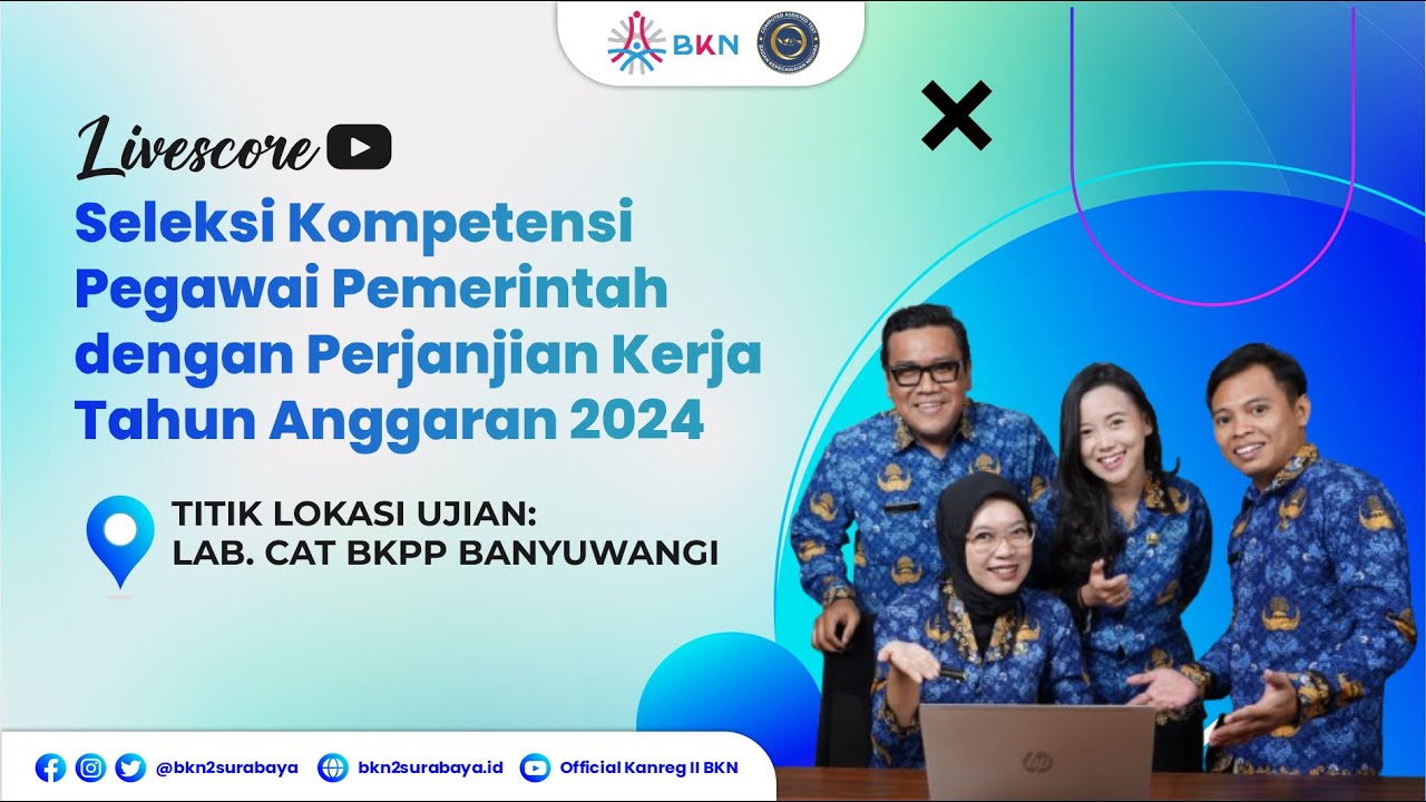 [ SESI 1 | 16 DESEMBER 2024 ] LIVE SCORE SELKOM CPPPK 2024 - TILOK RUANG CAT BKPP KAB. BANYUWANGI