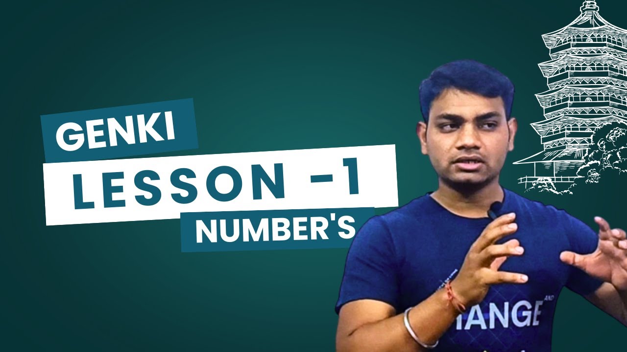 Genki bool lesson 1 numbers | Learn japanese from baisc | nihongo | jlpt n5 | NAT exam | jlpt exam