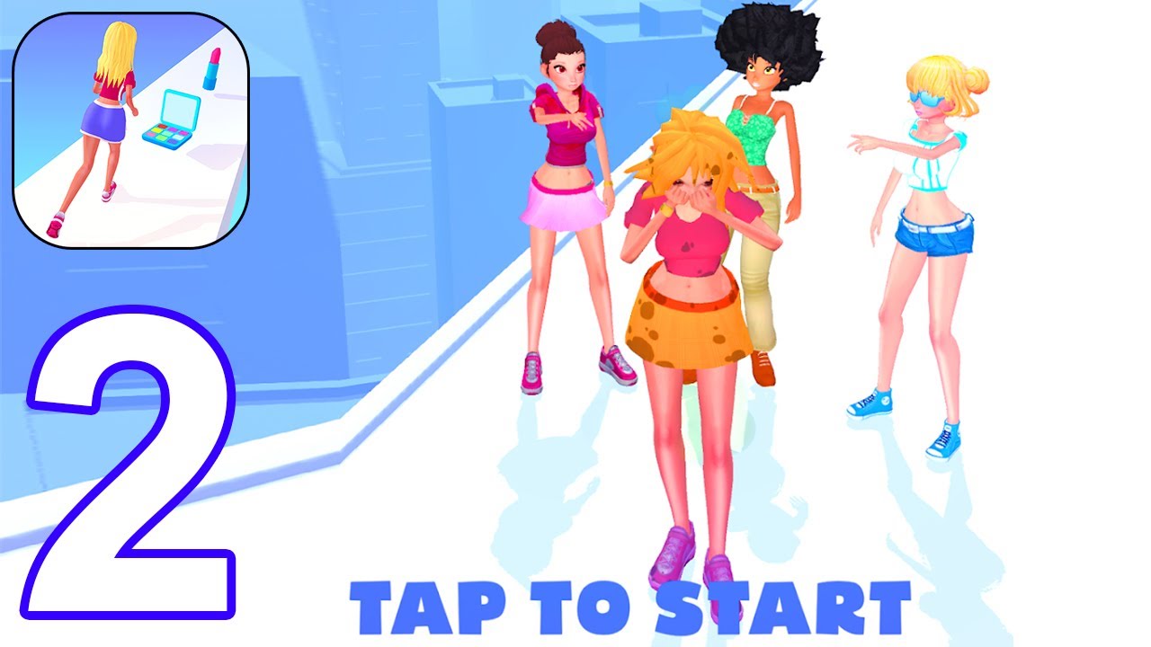 Makeover Run - Gameplay Part 2 All Levels 11-18 (Android, iOS) #2