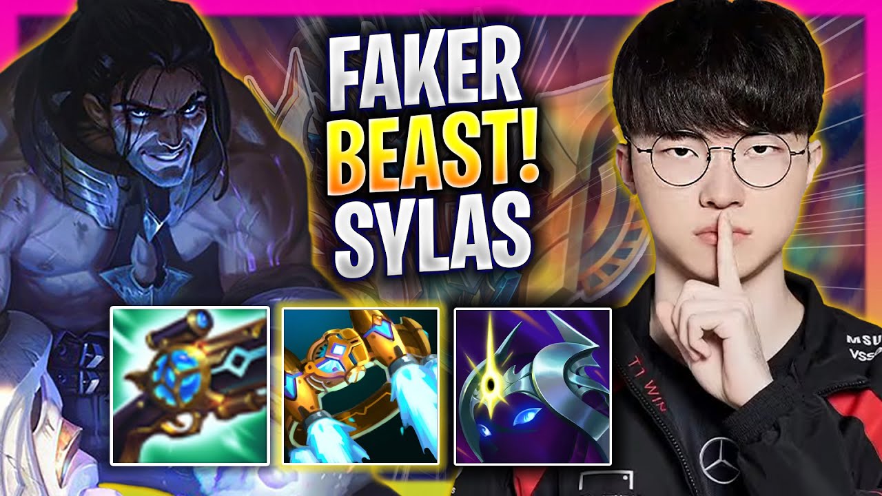 FAKER IS A BEAST WITH SYLAS! - T1 Faker Plays Sylas MID vs Vladimir! | Bootcamp 2024