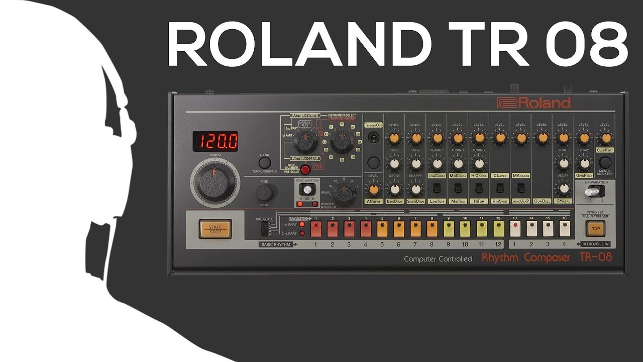 Roland TR 08 exclusive demo @ Musitechnic