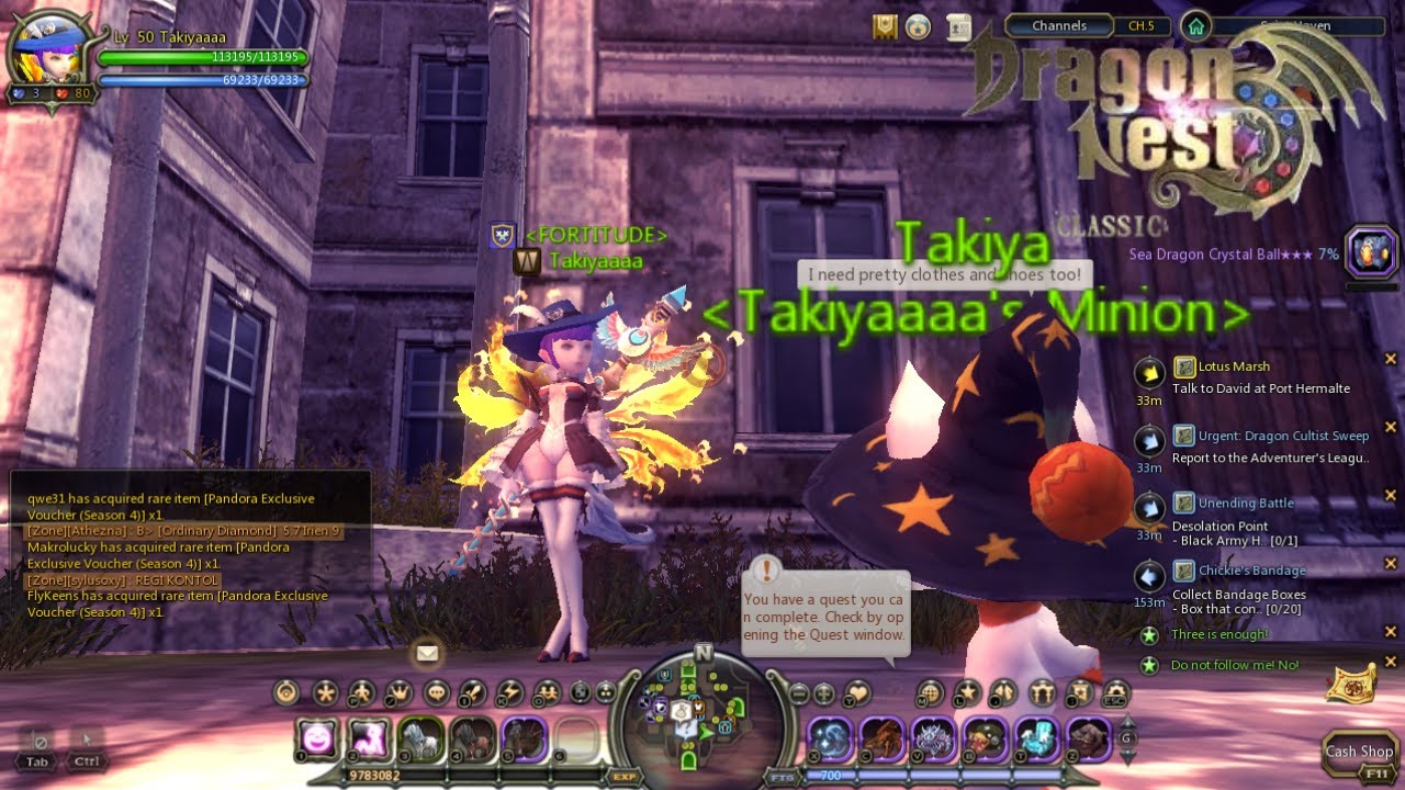 TRY LB GDN HC | DRAGON NEST SEA CLASSIC