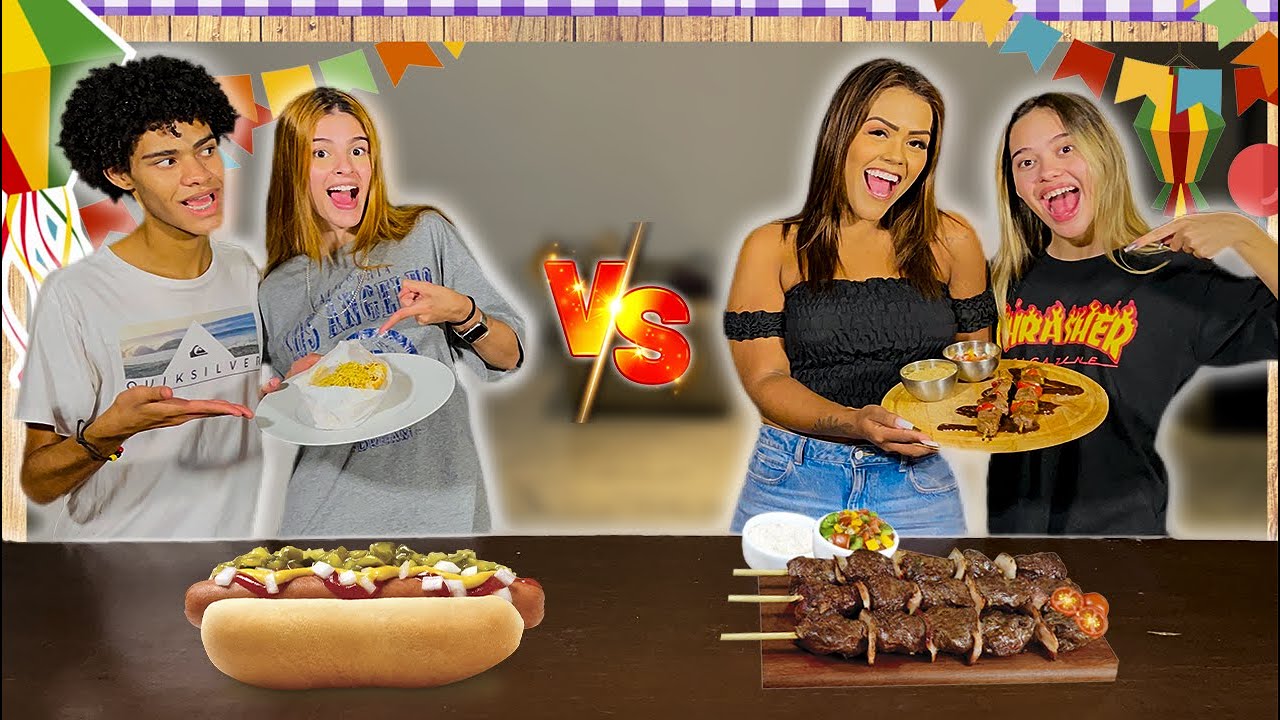 QUEM FAZ A MELHOR COMIDA DE FESTA JUNINA GANHA !!!