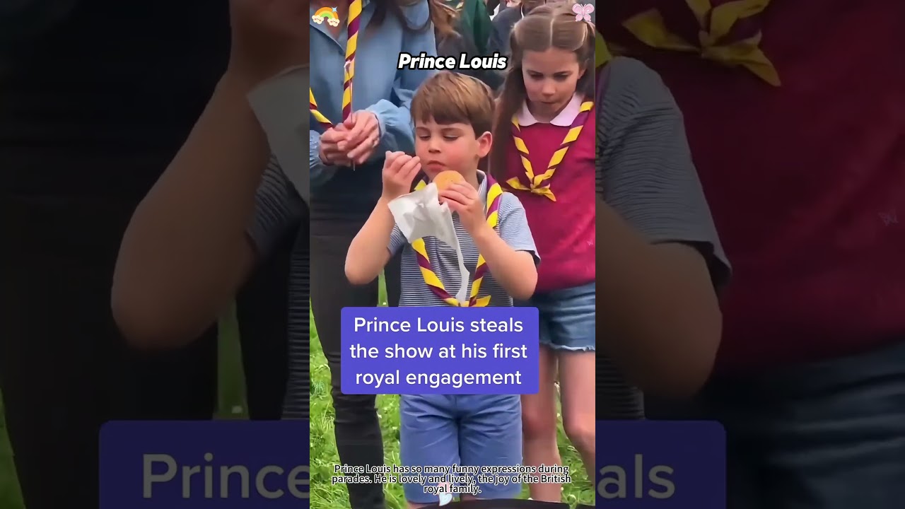 😂 Prince Louis' most adorable and funniest moments!#princelouis #royalfamily #royal #theroyalfamily