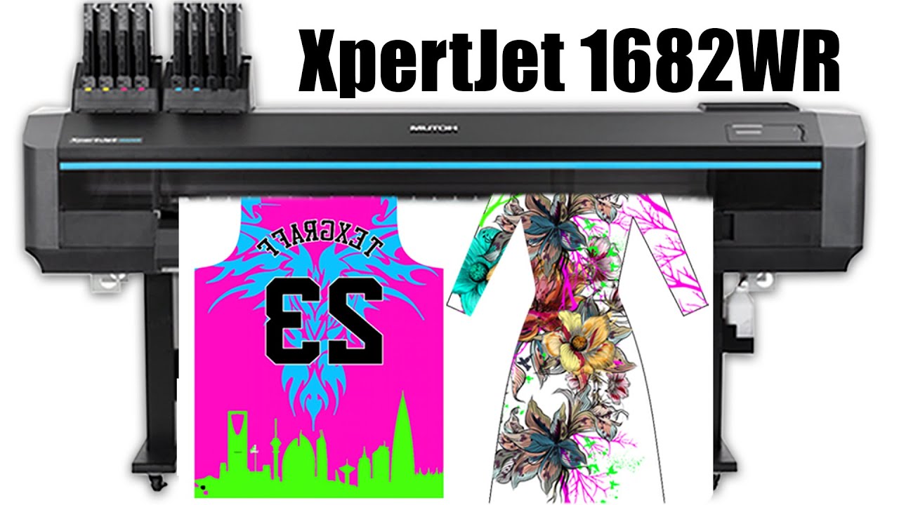Fast ROI Dye Sublimation Printer up to 16 Colors - Mutoh 1682WR