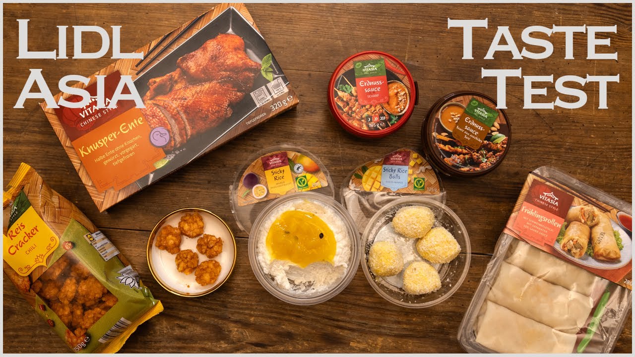 Ich teste die aktuellen Lidl Asia Spezialitäten - Lecker oder Flopp?