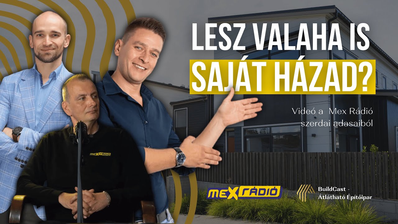 Lesz valaha is SAJÁT HÁZAD? Ingatlanpiaci helyzet - Mlinárik Márton ingatlanspecialista - BuildCast