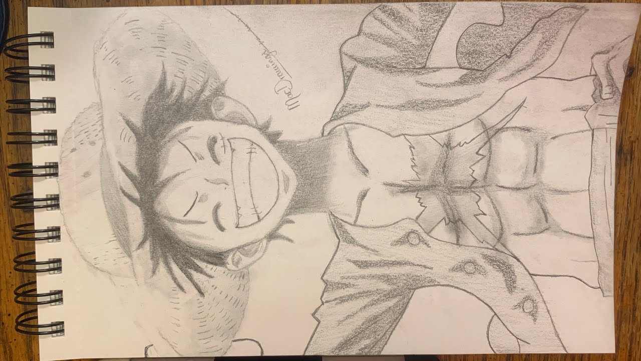 Monkey D. Luffy - Speed Drawing 