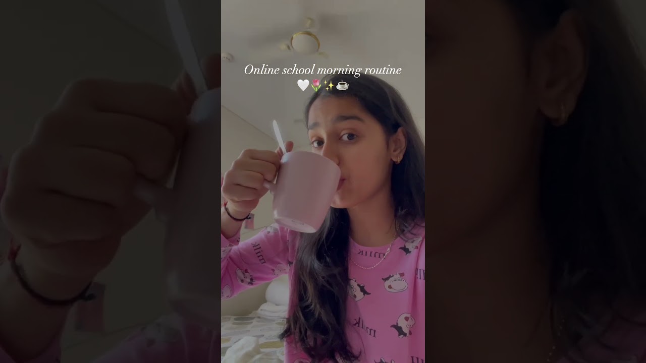 My Online Classes Morning Routine♡︎🎧 as cbse 12th grader!! #morningroutine #onlineclasses
