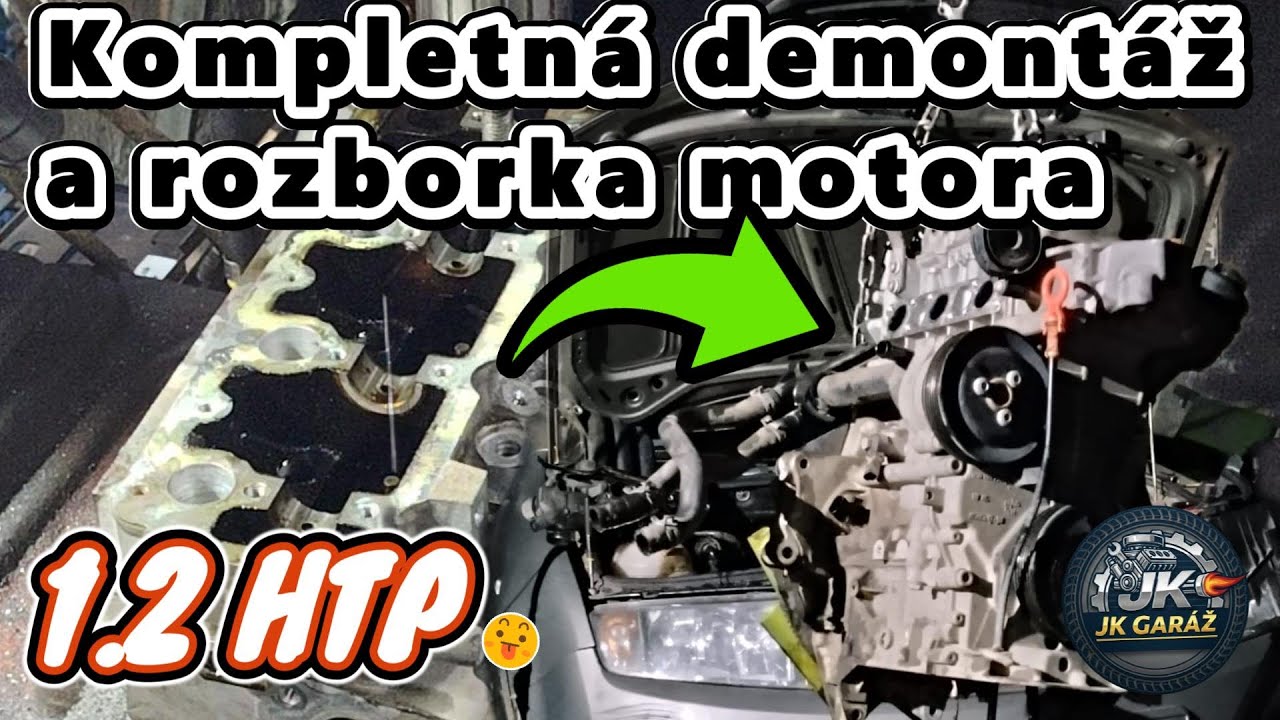 Takto vyzerá motor 1.2 HTP zvnútra | Kompletná rozborka