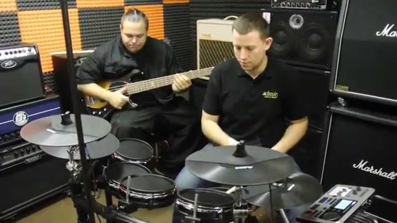 Alesis DM10 Studio Kit Mesh & Gibson EB5 Bass - Jam