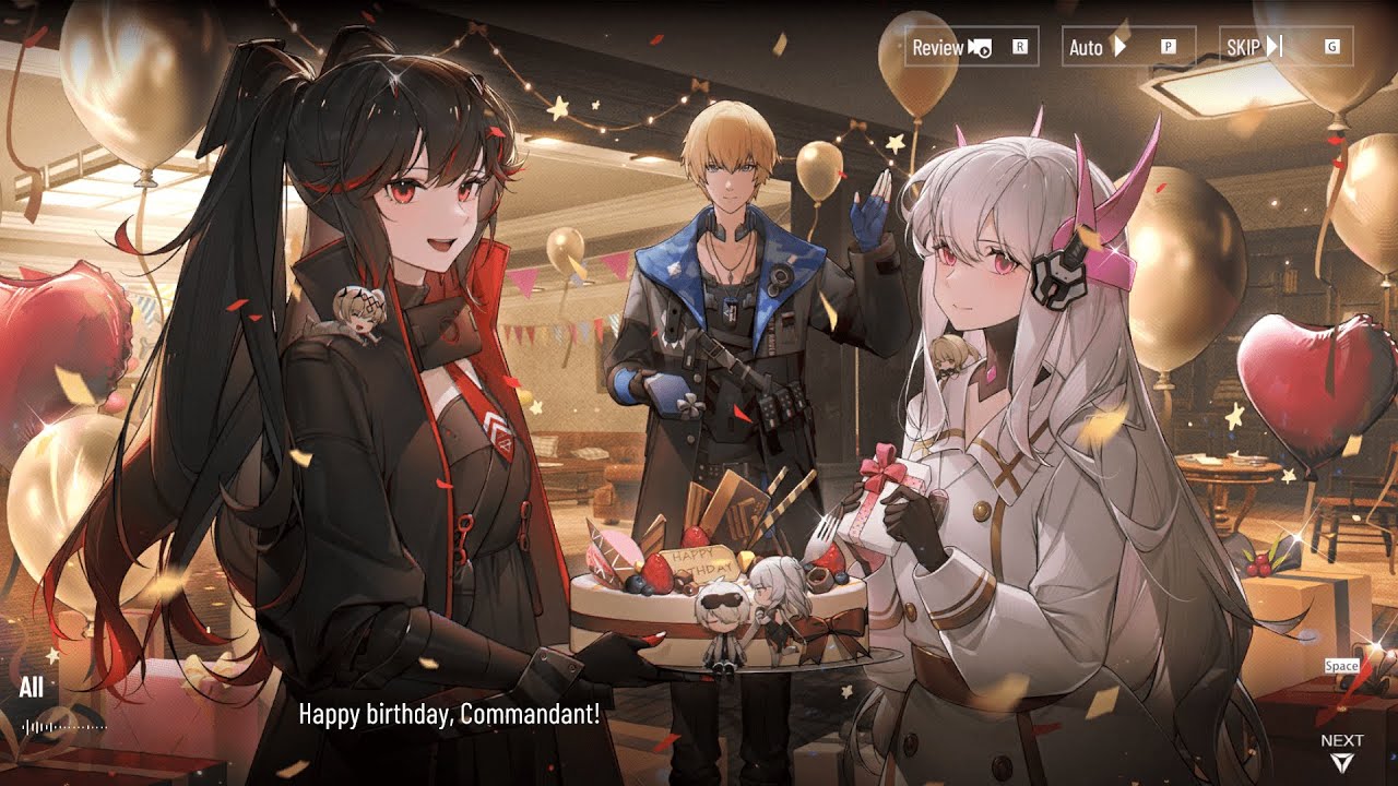[Punishing: Gray Raven] Operation Happy-Go-Lucky / Birthday Cutscene (Android/iOS/Windows)