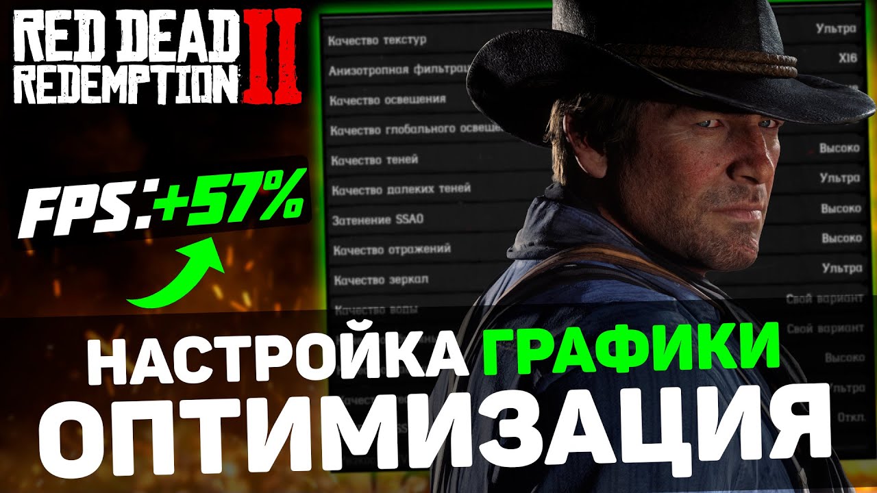 RDR 2: ГАЙД по ОПТИМИЗАЦИИ | Тест всех настроек | Лучшие настройки