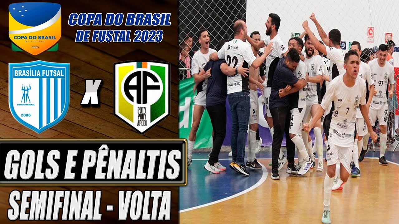 GOLS E P&Ecirc;NALTIS Bras&iacute;lia X Apdodi | SEMIFINAL | 2&ordm; Jogo | Copa do Brasil de Futsal 2023 (23/08/2023)