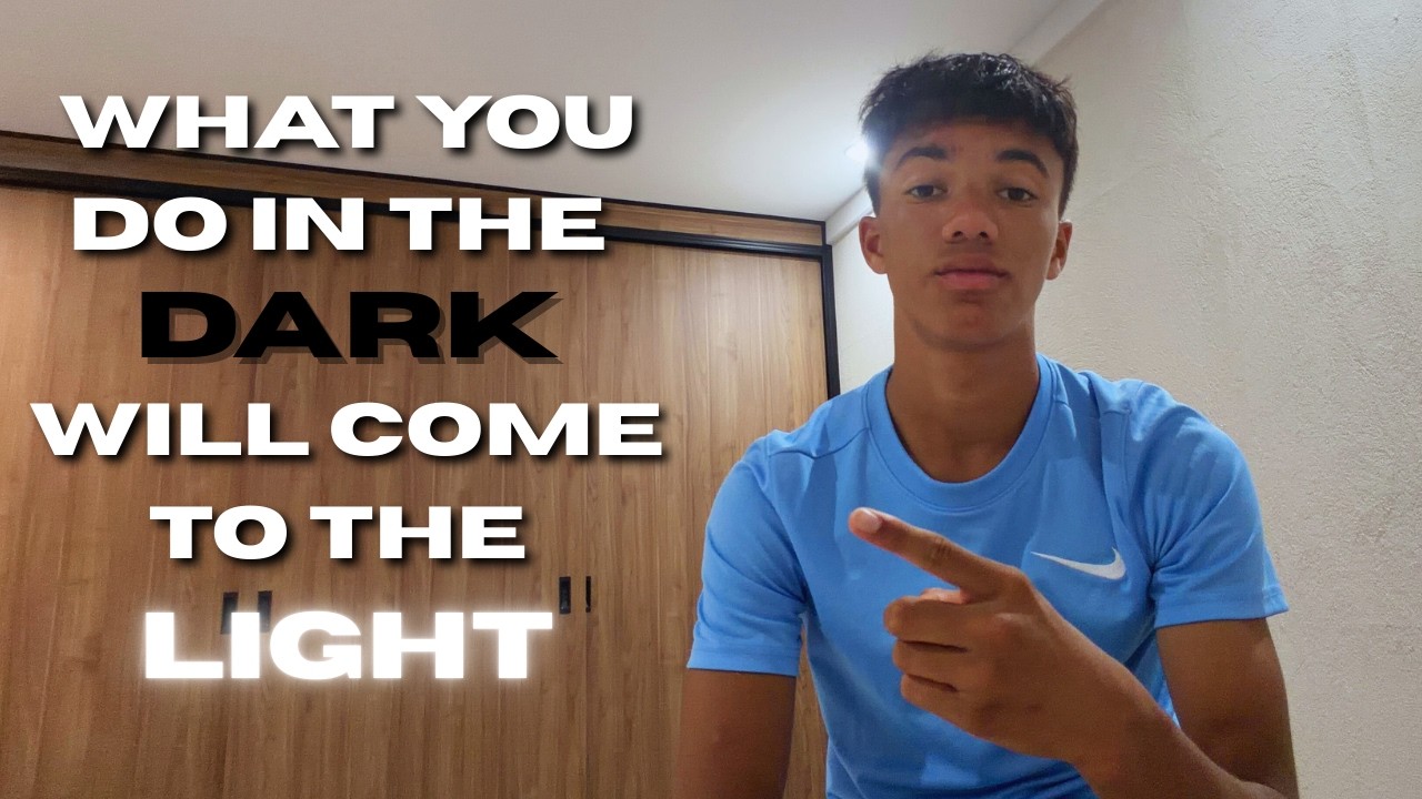 Whatever You Do in the Dark Will Come to the Light — So Are You Choosing God and Discipline, or Sin?