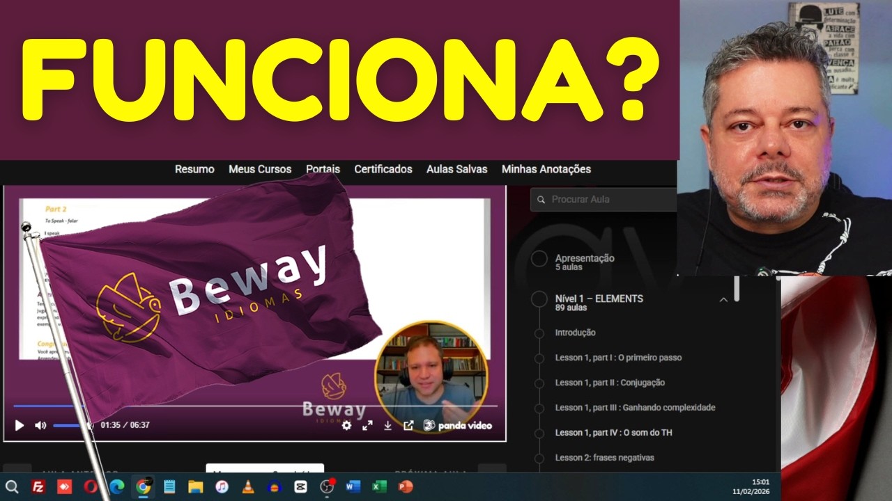 BEWAY IDIOMAS É BOM, VALE A PENA? (eu testei o curso de inglês do Jonas Bressan por 30 dias)
