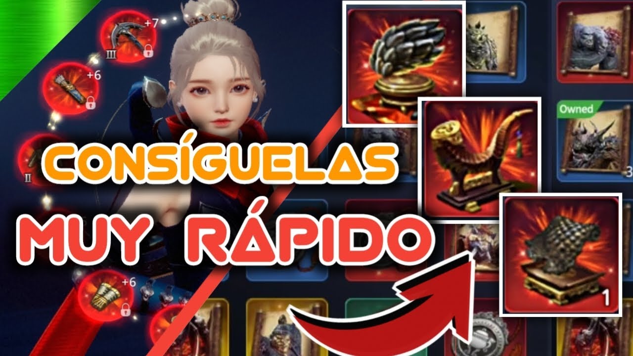 Mir4 - consigue pieles ,escamas y cuernos epico rápido