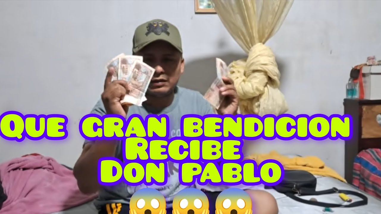 Don pablo resibe el primer aporte para pagar la🤔🤔 deuda de su terreno ⁉️⁉️