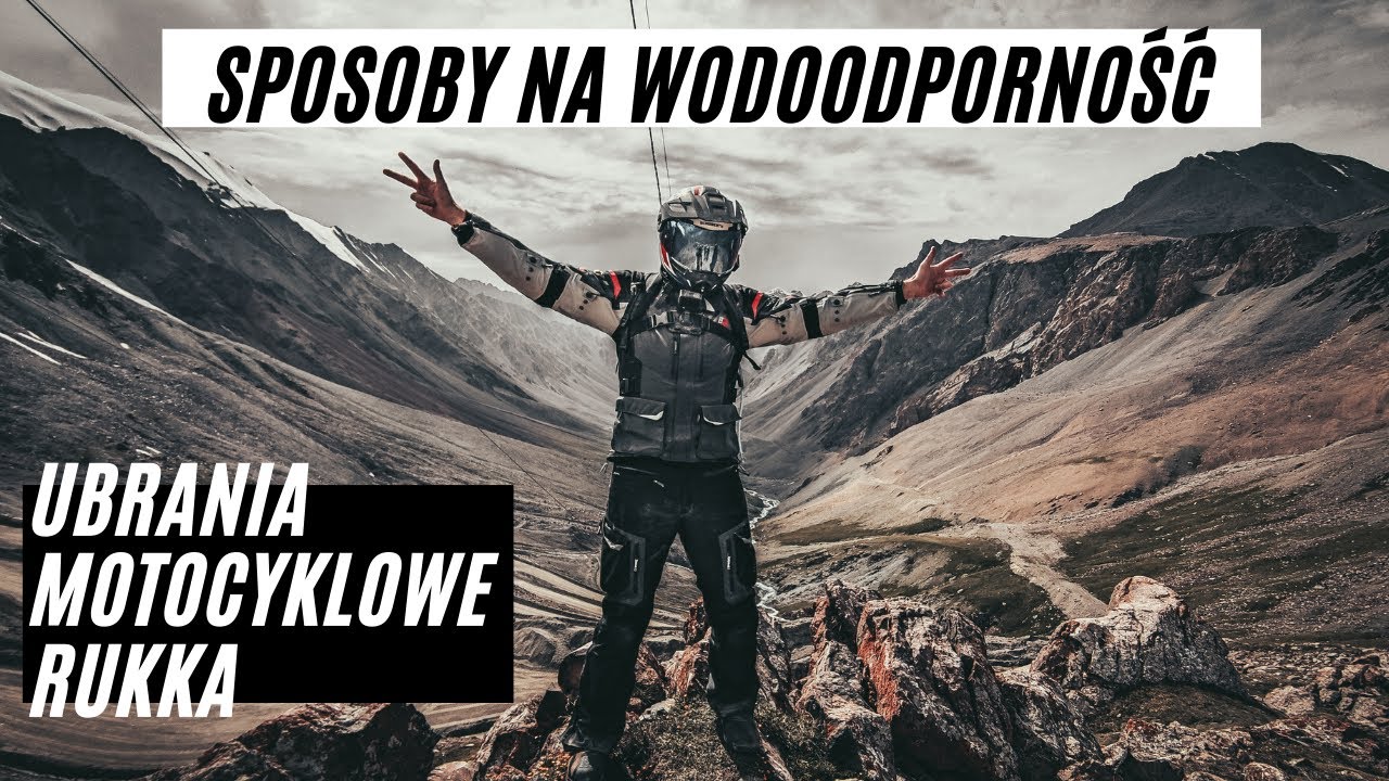 Rukka: ubrania motocyklowe do walki z deszczem. Kondon czy membrana?