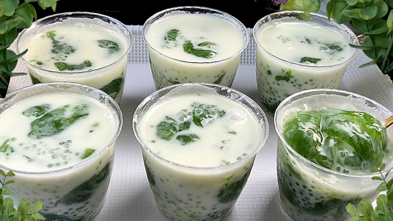 Cuma Tepung tapioka Jadi cemilan super seger | INTAHIN THAI DESSERT