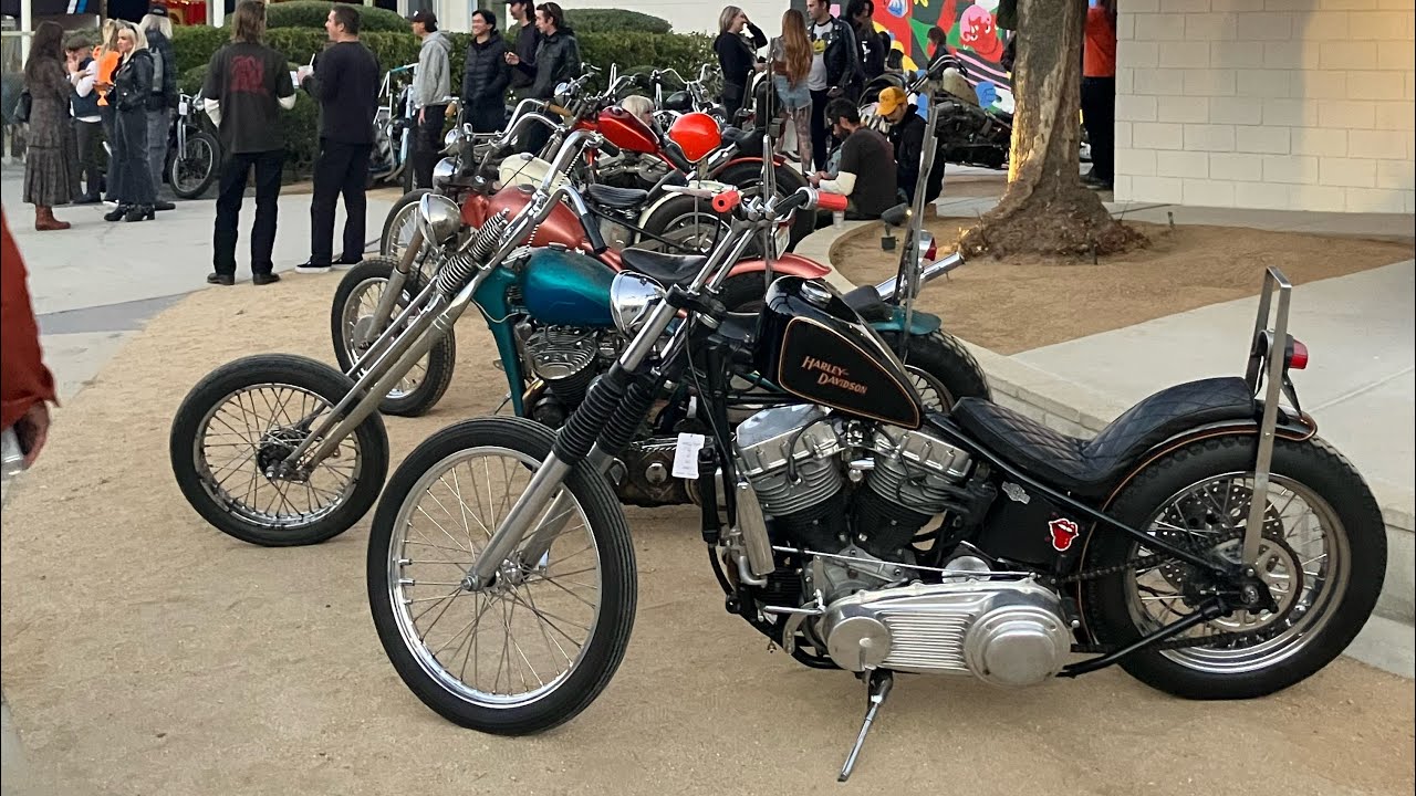 Panhead ride to Paradise Road Show / Biltwell Parts & Labor 2025
