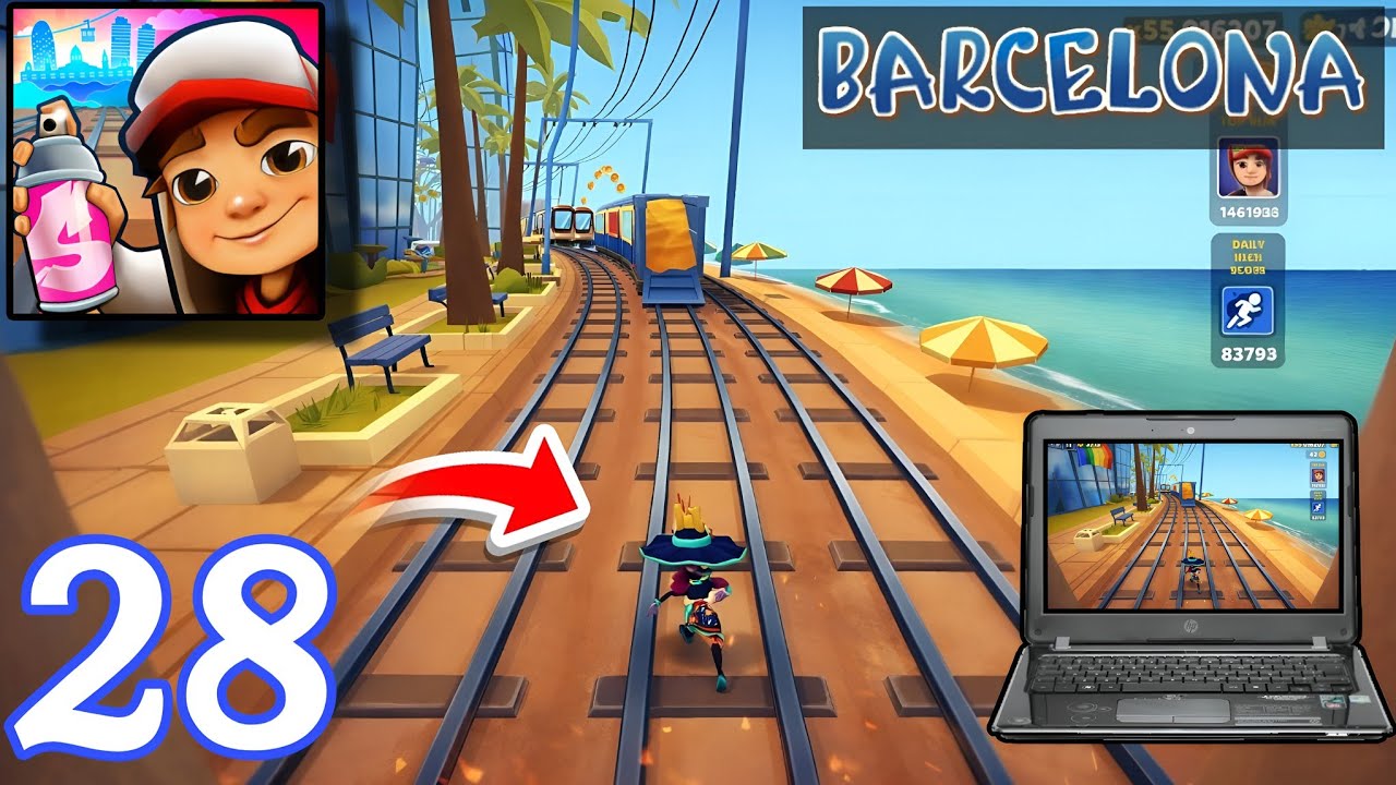 Subway Surfers World Tour: Barcelona 2023 gameplay walkthrough part 28 