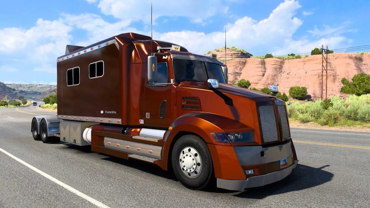 WESTERN STAR LEGACY SLEEPER. ATS