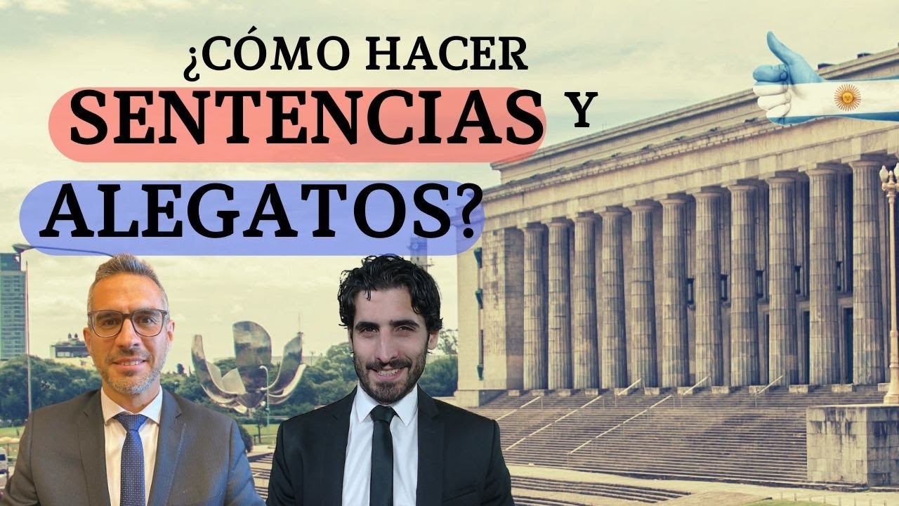 ⚖️Me enseñan a ARMAR una SENTENCIA - ALEGATO⚖️ Aprende a pensar como JUEZ - JURISTA ⚖️SJ#9