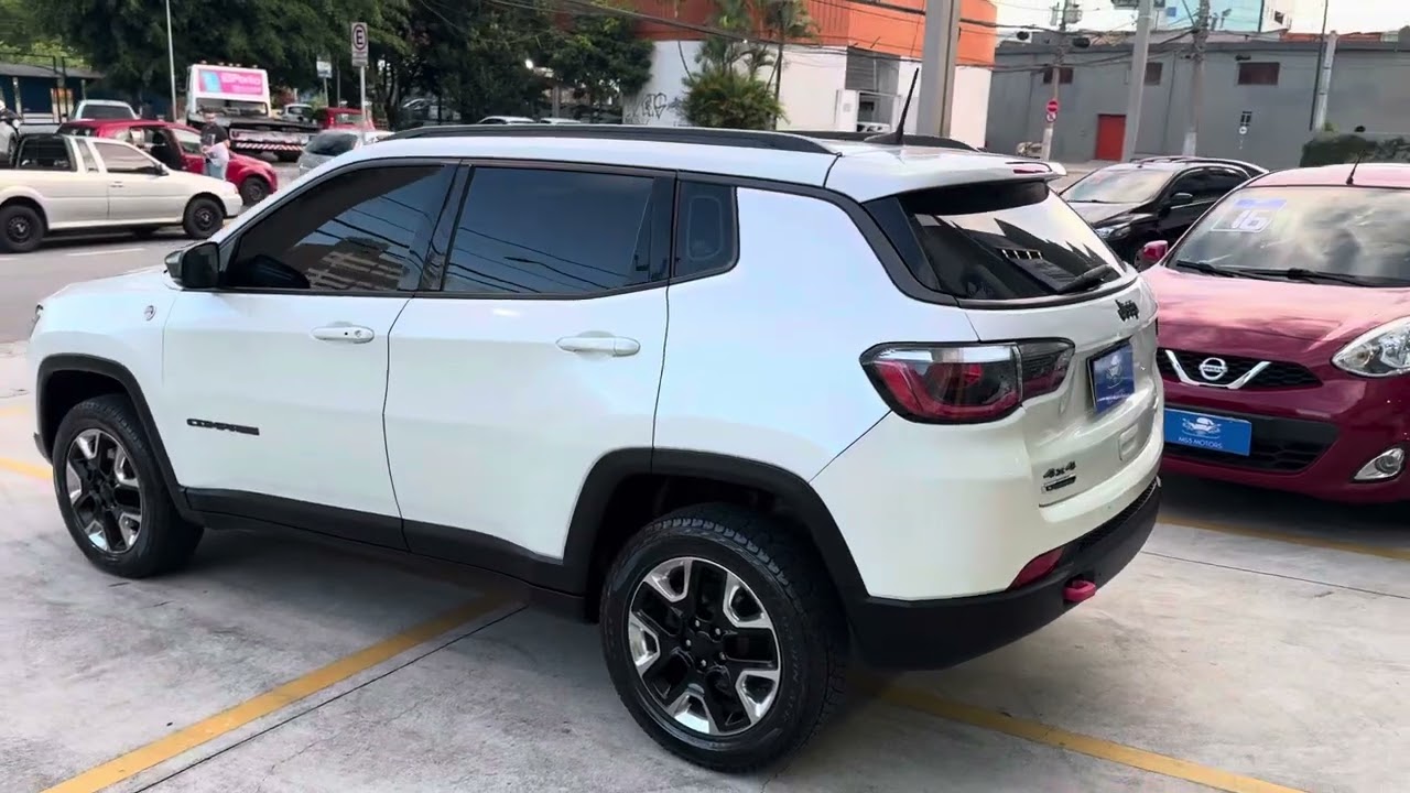 Jeep Compass 2.0 TurboDiesel Trailhawk 4x4 Autom&aacute;tico Branco 2017