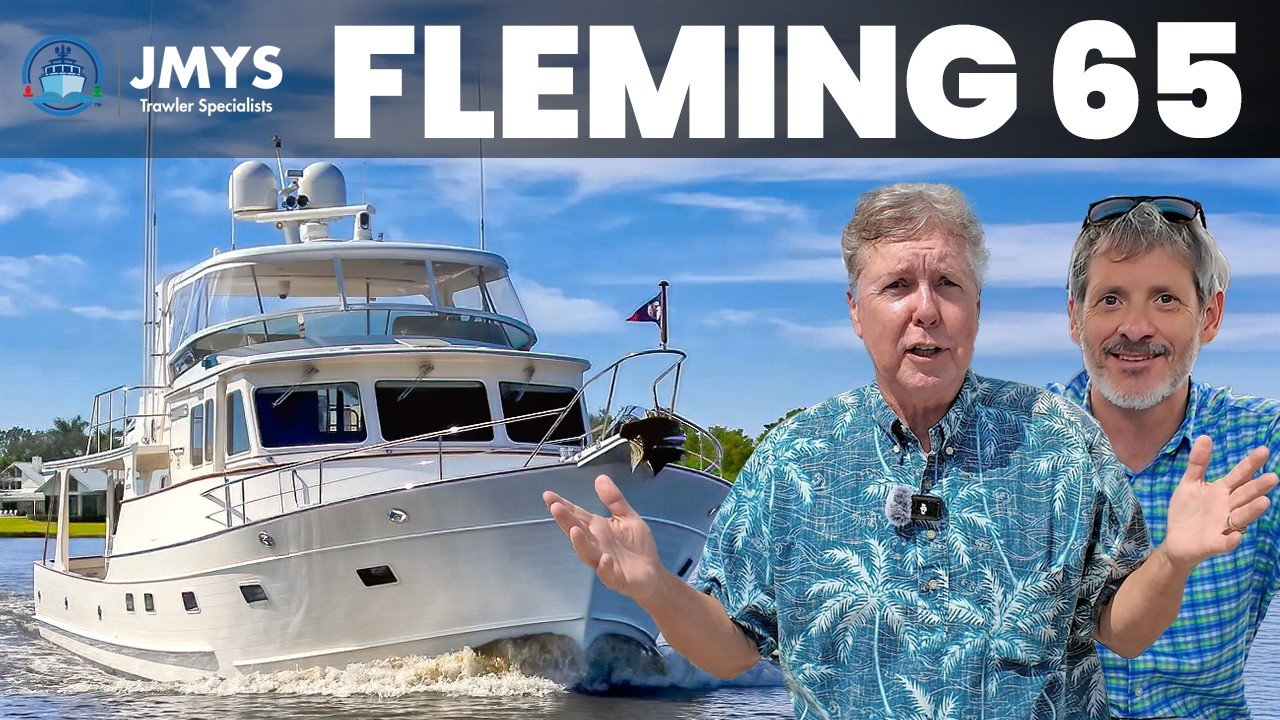 FLEMING 65 Trawler Tour - TrawlAboard Episode 25