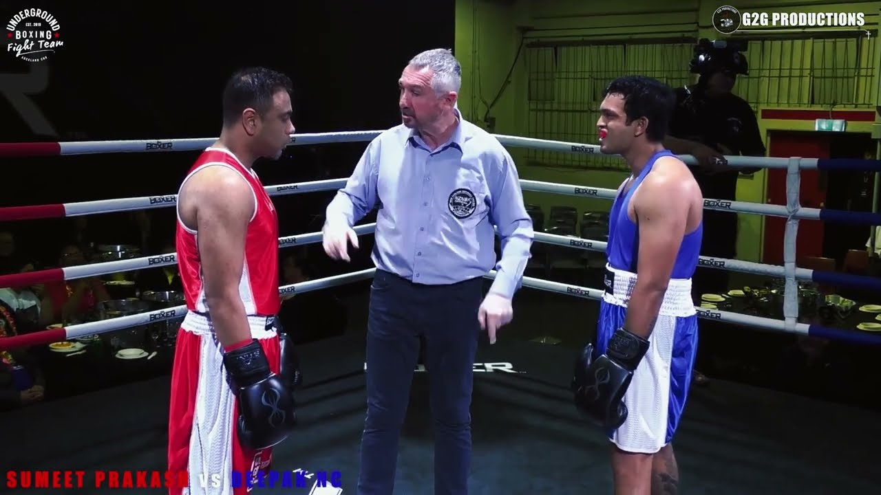 UNDERGROUND FIGHT NIGHT 4: SUMEET PRAKASH vs DEEPAK NC EXHIBITION BOXING FIGHT
