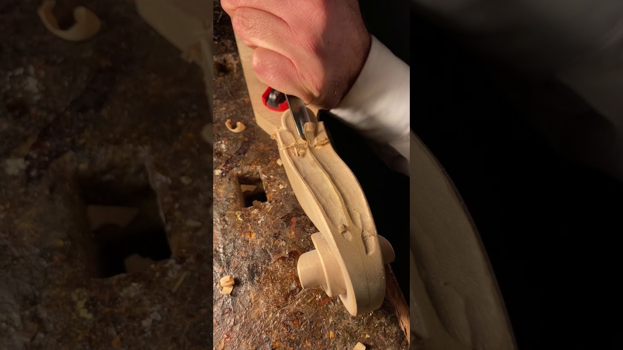 Violinmaking work...
