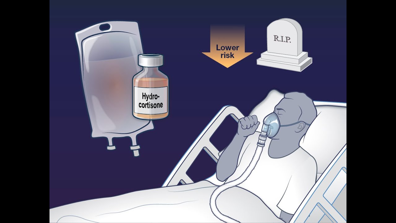 Гидрокортизон при тяжёлой пневмонии | NEJM
